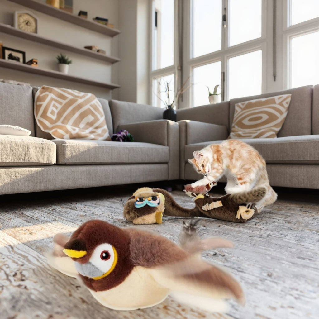 Uccello interattivo per gatti