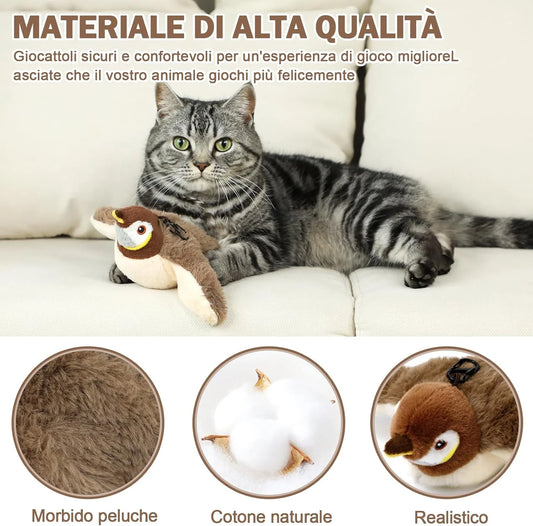 Uccello interattivo per gatti